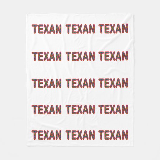 Couverture Polaire Bluebonnet Texan (Devant)