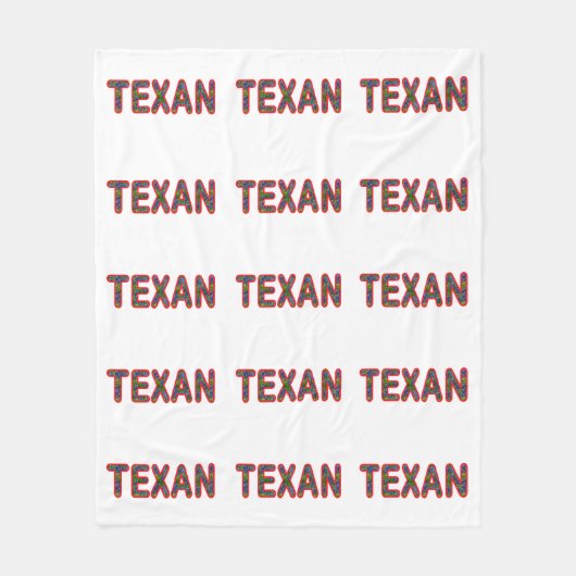 Couverture Polaire Bluebonnet Texan (Devant)