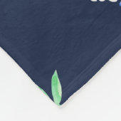 Couverture Polaire Bluebonnets du Texas (Coin)