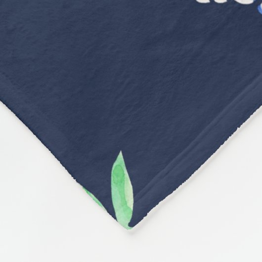 Couverture Polaire Bluebonnets du Texas (Coin)