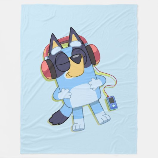 Couverture Polaire Bluey Fleece Blanket (Devant)