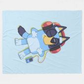 Couverture Polaire Bluey Fleece Blanket (Devant (Horizontal))