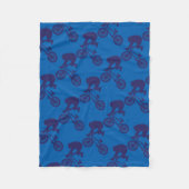 Couverture Polaire BMX-Cycliste (Devant)