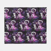 Couverture Polaire Bmx Freestyle Trick Jump - Bmx Fleece Blanket (Devant (Horizontal))