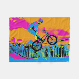 Couverture Polaire BMX Trickster - BMX Trick Bike