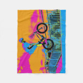 Couverture Polaire BMX Trickster - BMX Trick Bike (Devant)