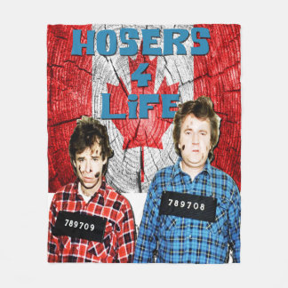 Couverture Polaire Bob et Doug McKenzie - Hosers 4 Life