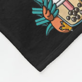 Couverture Polaire Boba Bubble Milk Tea Chinese Zodiacs Animal Lunar (Coin)