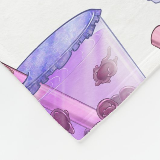 Couverture Polaire Boba Cats (Coin)