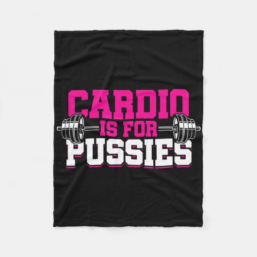 Couverture Polaire Bodybuilder Weightlifter (Devant)