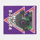 Couverture Polaire bogger de boue de camion monstre (Devant (Horizontal))