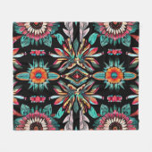 Couverture Polaire Bohemain amérindien (Devant (Horizontal))