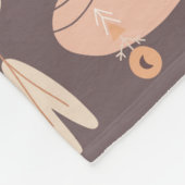 Couverture Polaire boho (Coin)