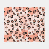 Couverture Polaire Boho Animal Pattern (Devant (Horizontal))