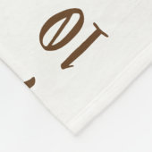 Couverture Polaire Boho Antler Baby Milestone Mensuelle Blanket bébé (Coin)