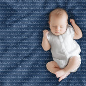 Couverture Polaire Boho Baby Wrap Pastel Rainbow Softness