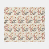 Couverture Polaire Boho Chic Blanket | Design artistique cosy (Devant (Horizontal))