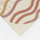 Couverture Polaire Boho Chic Blanket | Design artistique cosy (Coin)