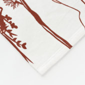 Couverture Polaire Boho Chic Zodiac Signet Toile Motif Astrologie Cad (Coin)