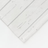 Couverture Polaire Boho Dusty Bear Grey Wood Personnalisé (Coin)