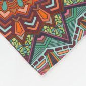 Couverture Polaire Boho ensemble de tuiles et motif sans soudure. Cor (Coin)