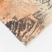 Couverture Polaire Boho Feather Mandala (Coin)