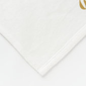 Couverture Polaire Boho Floral Baby Milestone Mensuelle Blanket bébé (Coin)