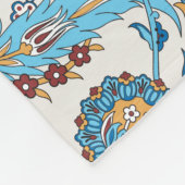 Couverture Polaire Boho Mosaic Blanche (Coin)