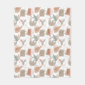 Couverture Polaire BOHO Motif esthétique A11 (Devant)