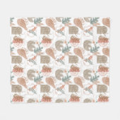 Couverture Polaire BOHO Motif esthétique A11 (Devant (Horizontal))