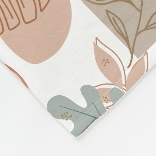 Couverture Polaire BOHO Motif esthétique A11 (Coin)