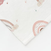 Couverture Polaire Boho Rainbow Baby Design Linges de bébé (Coin)