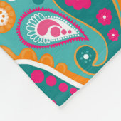 Couverture Polaire Boho Retro des années 60 les années 70 (Coin)