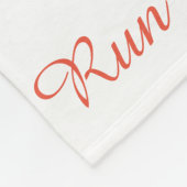 Couverture Polaire BoHo Skull Aquarelle personnalisée Fleece NOM de c (Coin)