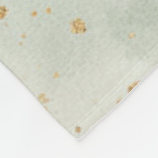 Couverture Polaire Boho vert dormant Teddy Ours mou (Coin)