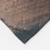 Couverture Polaire Bois au feu (Coin)