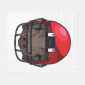 Couverture Polaire Bois de football Sports (Devant (Horizontal))