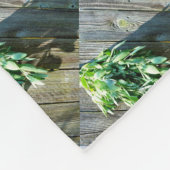 Couverture Polaire Bois de Grange frais coupé (Coin)