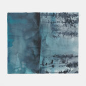 Couverture Polaire Bois d'hiver (Devant (Horizontal))