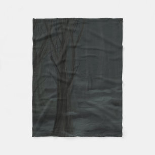 Couverture Polaire Bois foncé