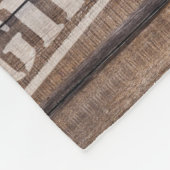 Couverture Polaire Bois fragile vintage (Coin)