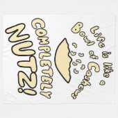 Couverture Polaire Bol de Cashews (Devant (Horizontal))