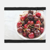 Couverture Polaire bol de cerises (Devant (Horizontal))