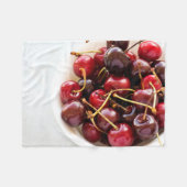 Couverture Polaire bol de cerises (Devant (Horizontal))