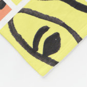 Couverture Polaire Bold Color Dog Faces (Coin)