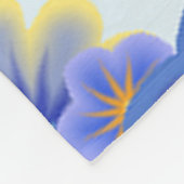Couverture Polaire bombe à fleurs 7 (Coin)