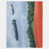 Couverture Polaire Bombe De Lancaster Sur Un Champ De Populations (Devant)