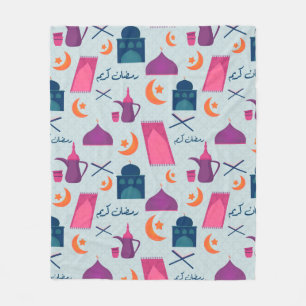 Couverture Polaire Bon Motif du Ramadan