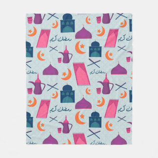 Couverture Polaire Bon Motif du Ramadan