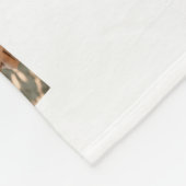 Couverture Polaire Bon temps grands souvenirs 12 photo collage blanc (Coin)